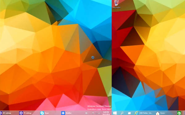 Win10 Build 9860新增虚拟桌面间切换动画 可用快捷键切换