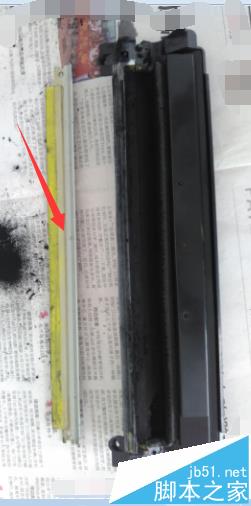 三星4521打印机墨粉用尽怎么硒鼓加墨粉?