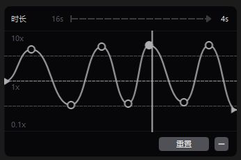 剪映如何自定义曲线控制视频播放变速?