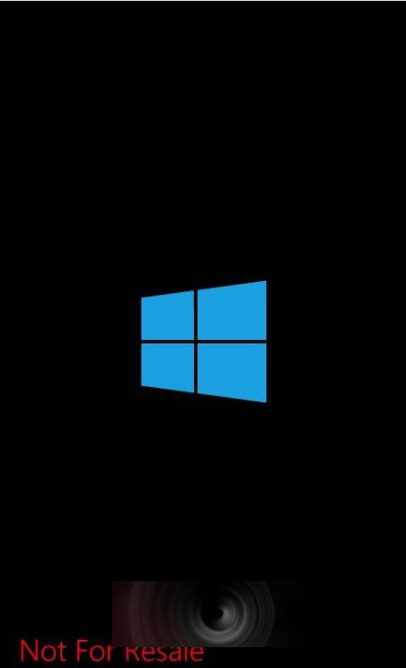 升级Win10 Mobile预览版10512后开机界面非零售标记消失
