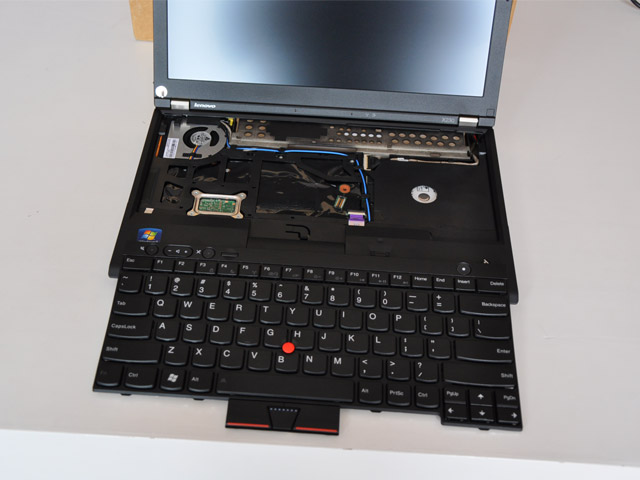 ThinkPad X230 安装MSATA SSD固态硬盘diy拆机教程