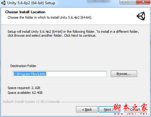 Unity5.x 64位完整版详细安装图文教程