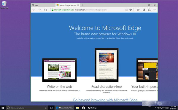 Win10预览版10525安装运行  标题栏更加美丽