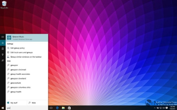 Windows 10 Build 10166发布 Groove品牌正式上线