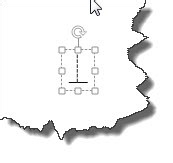 PPT在垂直文本框中填充正确的图片的方法