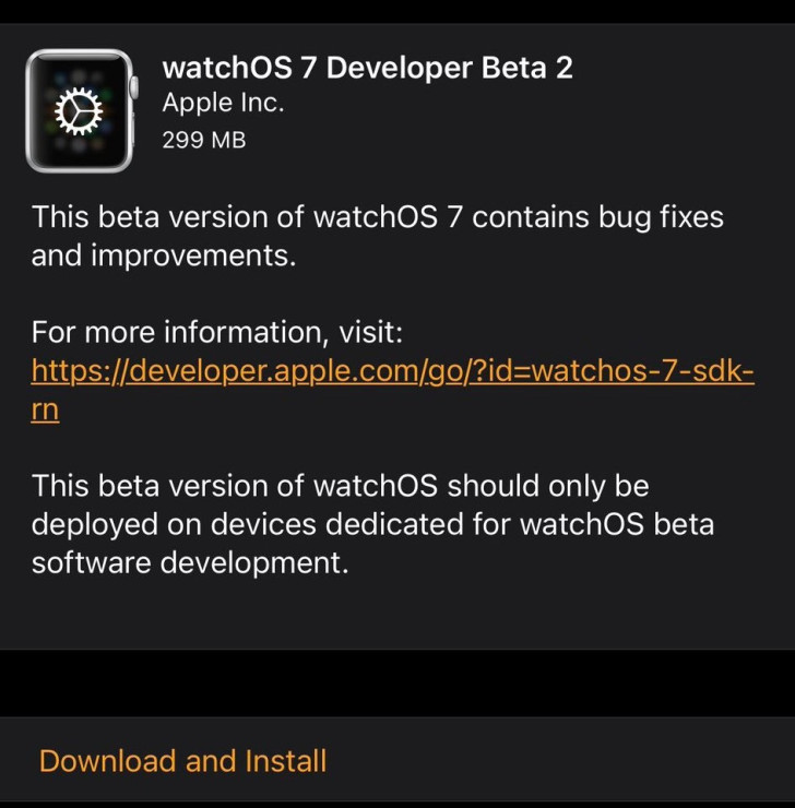 苹果watchOS7 Beta 2 推送 watchOS7 开发者预览 Beta 2更新内容一览
