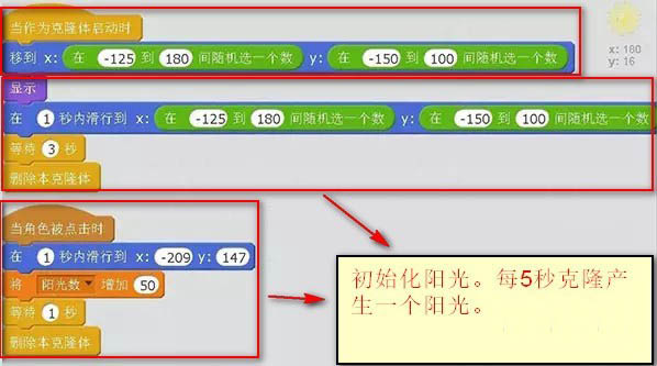 scratch2.0怎么编程实现植物大战僵尸小游戏?