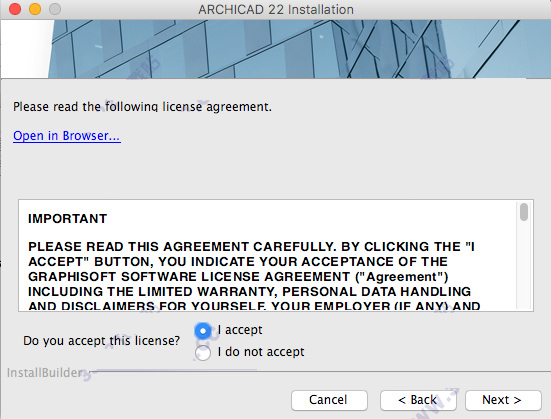 ARCHICAD 22 for Mac破解版安装激活图文详细教程(附下载)