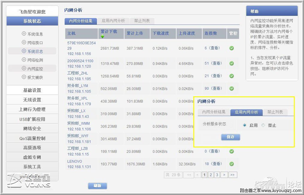 飞鱼星 VE982W 路由器功能设置图文详解