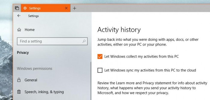 在Windows 10春季创作者更新中关闭Timeline(时间轴)功能的两种方法介绍