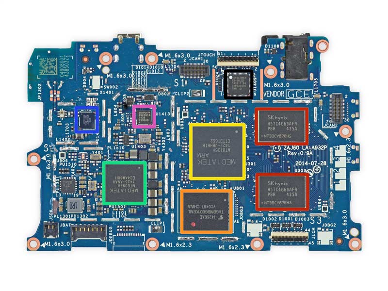 内部品质如何?99美元最棒平板Kindle Fire HD 6完全拆解(图)