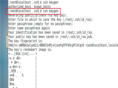 linux怎么配置秘钥连接两台虚拟机?
