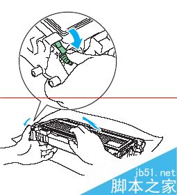 激光打印机硒鼓单元怎么加粉？