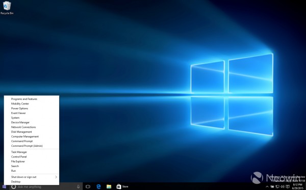 Windows 10 Build 10154上手操作截图欣赏