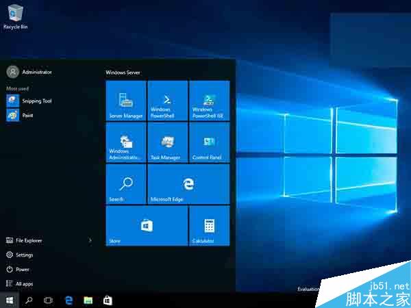 Win10红石版Server 2016新版截图曝光:logo大乱