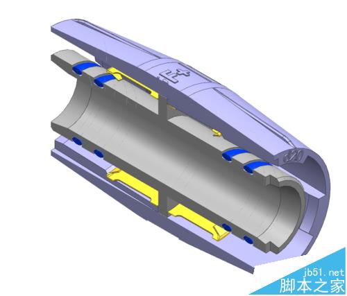 UG 9.0中怎么查看三维图内部?