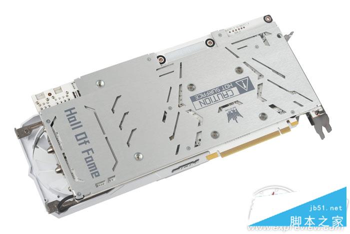 影驰GTX 1060 HOF名人堂显卡性能评测+拆解图