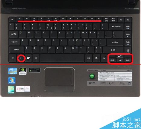 Acer宏碁笔记本Fn键有哪些功能？