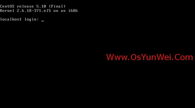 CentOS 5.10 服务器系统安装配置图解教程