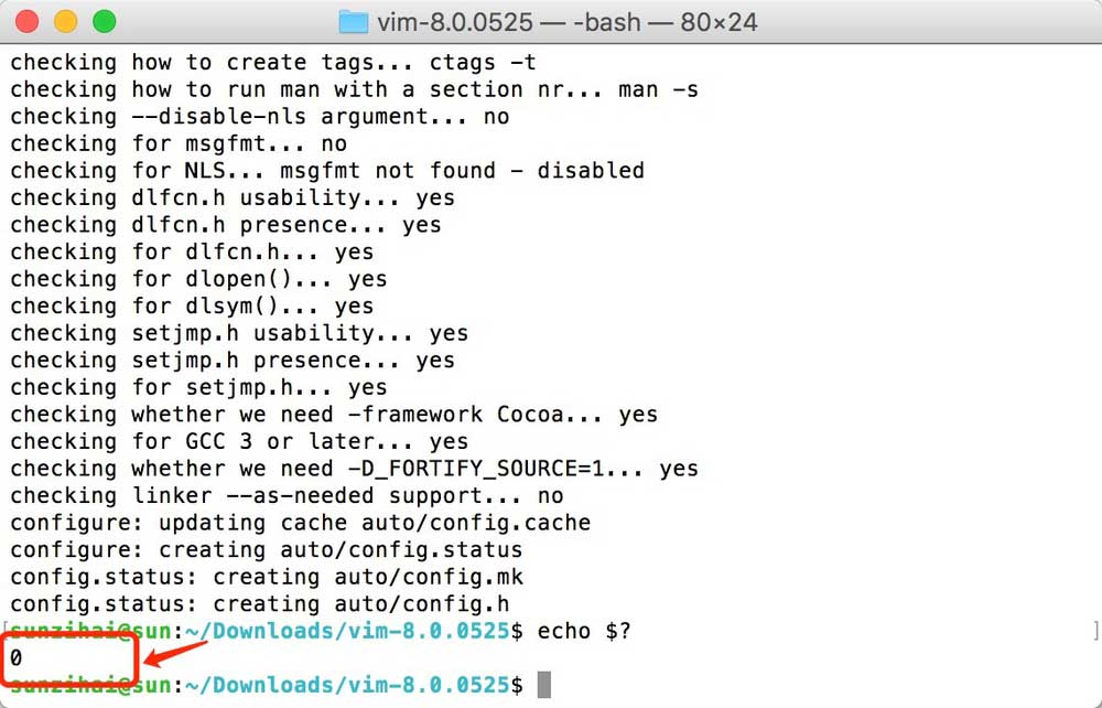 苹果电脑下如何更新vim版本?在Mac下升级vim8.0版本的方法介绍