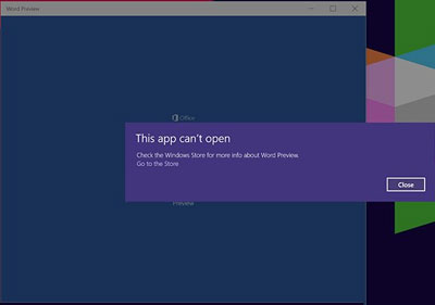 win10版office无法打开和崩溃等问题解决方法