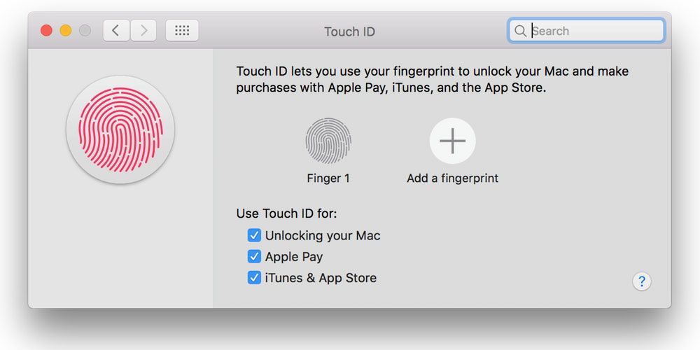 苹果全新MacBook Pro上添加指纹和银行卡的使用教程