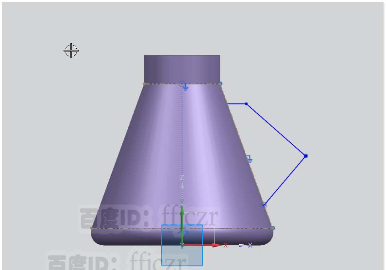 UG12.0怎么建模广口锥形玻璃瓶模型?