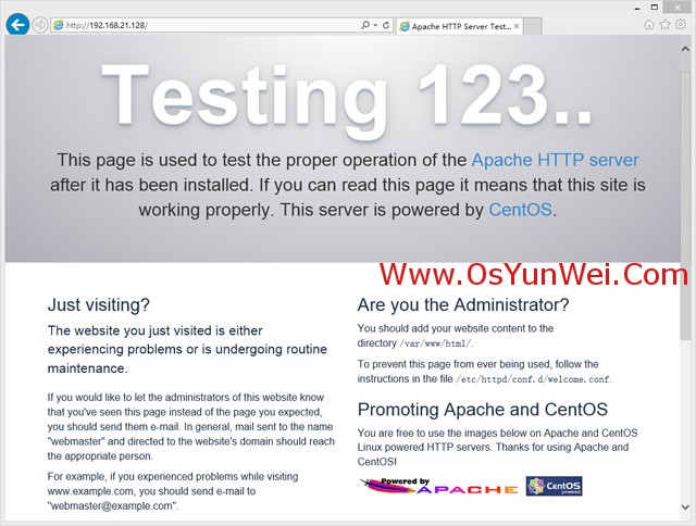 CentOS 7.0 安装配置LAMP服务器方法(Apache+PHP+MariaDB)