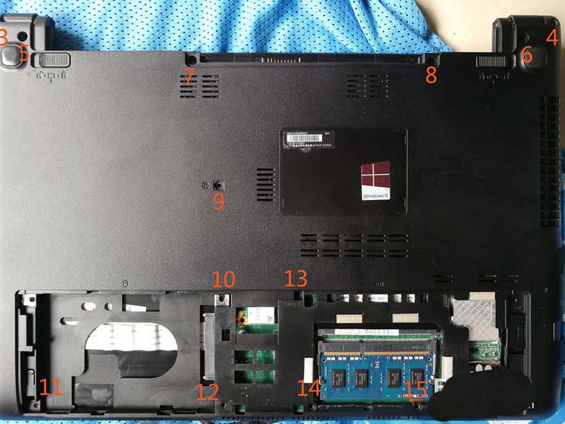 华硕K46CB笔记本怎么拆机?