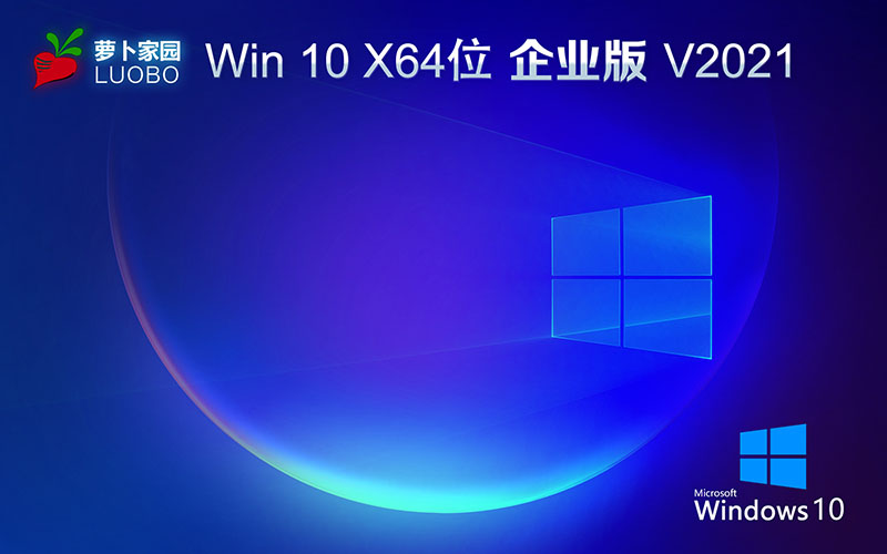 萝卜家园Ghost win10 64位中文版专业版系统下载 windows10纯净专业版下载
