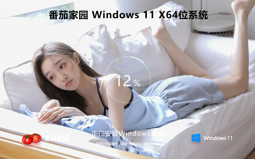 Win11专业版系统下载 番茄花园windows11 ghost系统 ISO镜像 X64位