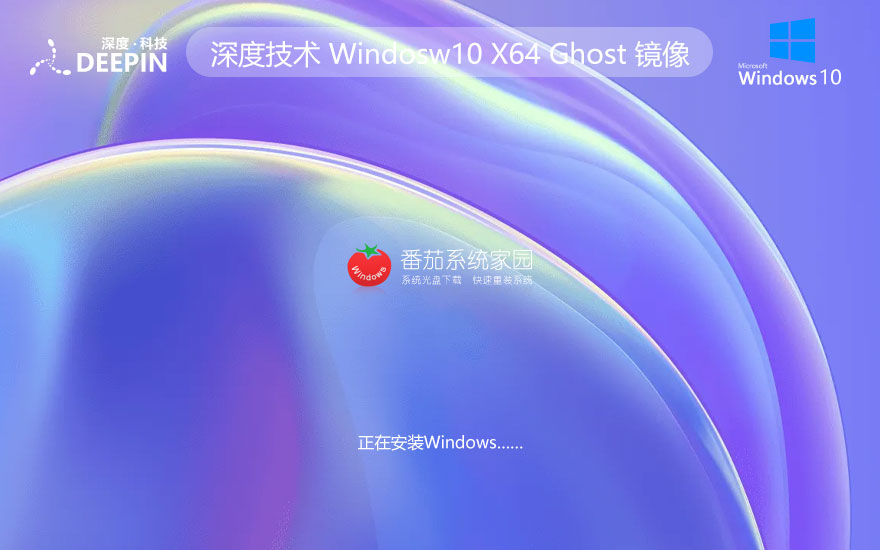 深度技术win10家庭装机版下载 64位家庭版系统镜像 ghost镜像 笔记本专用下载