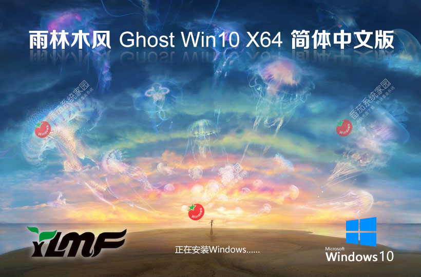 雨林木风win10娱乐版 x64位免激活工具 ghost 系统下载