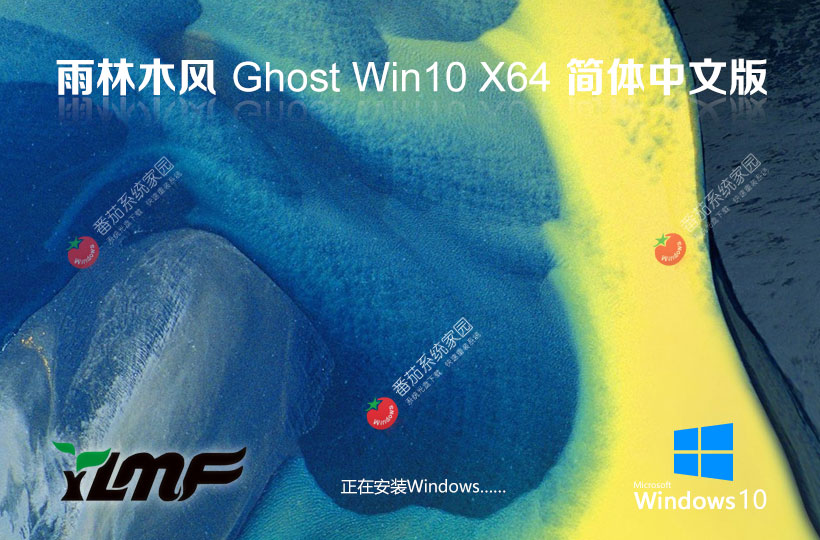 雨林木风windows10专业版 ghost镜像 x64位精简版下载 笔记本专用