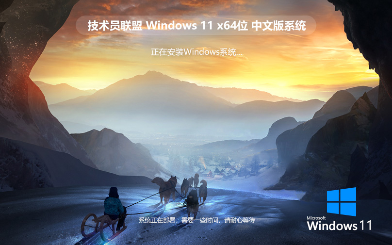 技术员联盟win11专业版 ghost系统 x64位经典版下载 笔记本专用