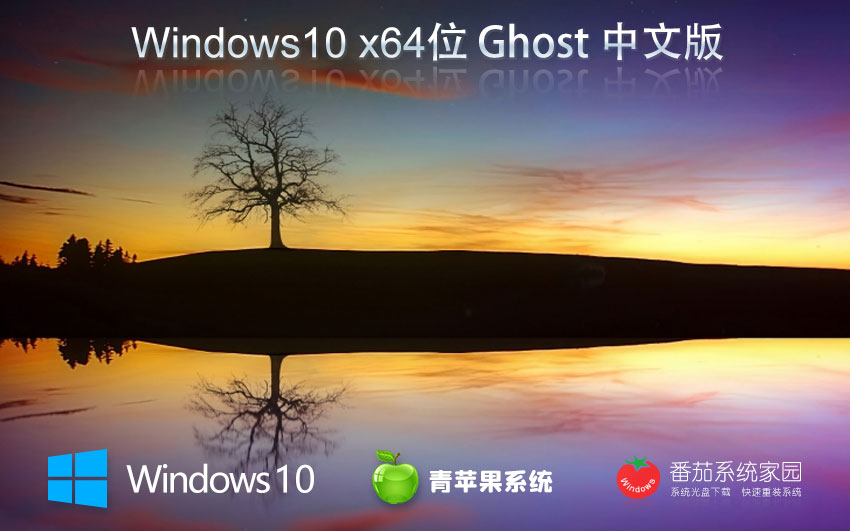 青苹果系统win10家庭版下载 免激活工具 x64位永久激活下载 GHOST镜像