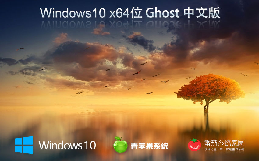 青苹果系统win10娱乐版 x64位免密钥下载 笔记本专用 GHOST镜像下载