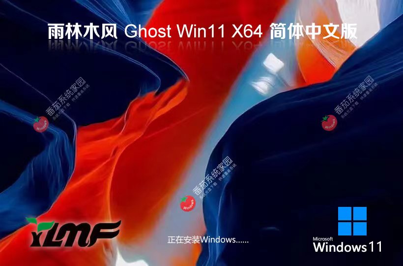 雨林木风win11高速版 x64位家庭版下载 永久免费 ghost系统下载 v2023