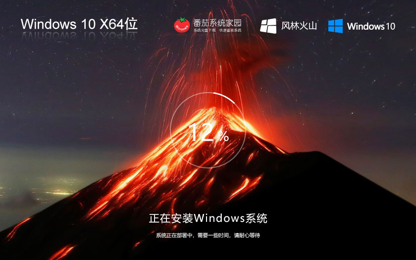 风林火山x64位完美版 win10企业版下载 ghost镜像 笔记本专用下载