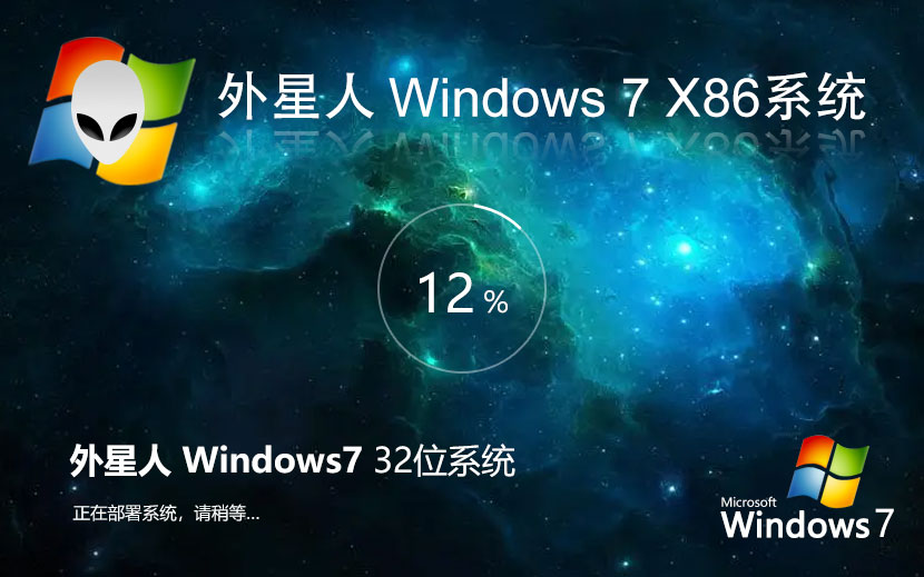 windows7旗舰版下载 外星人系统x86官方原装版 Ghost镜像下载 免激活工具