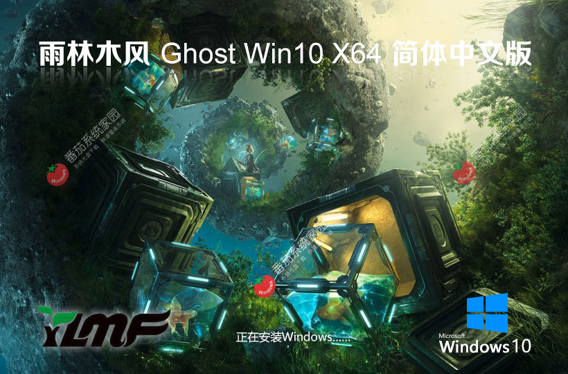 雨林木风最新家庭版下载 win10绿色版 ghost镜像下载 联想电脑专用