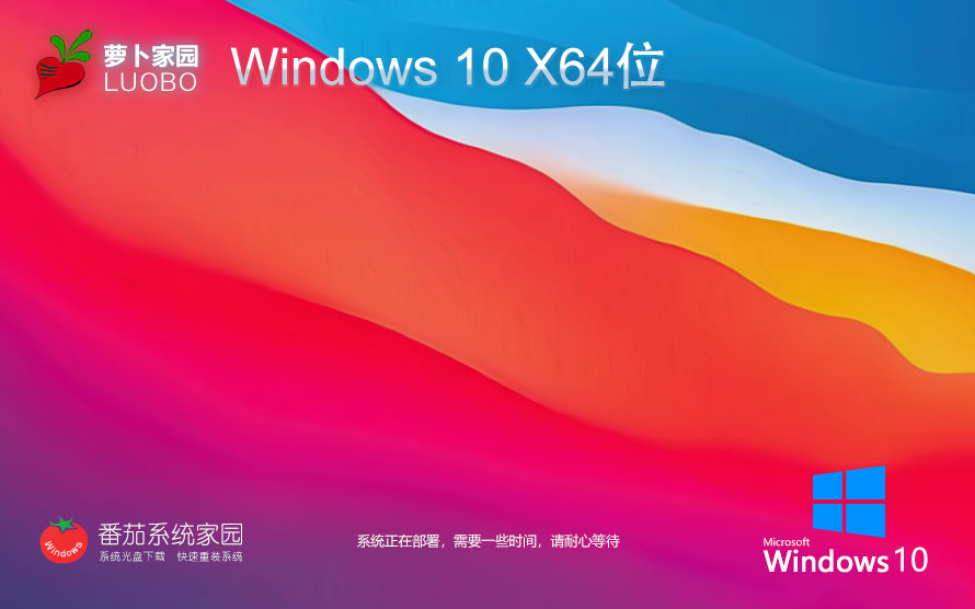 萝卜家园win10大师版 x64位专业版下载 永久免费 官网镜像下载