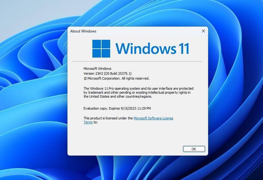 win11 23h2什么时候可以更新 Win11 23H2更新时间介绍