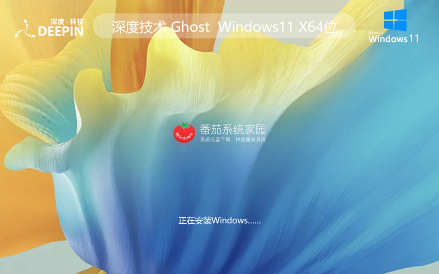 Windows11家庭版下载 深度技术x64精装版 笔记本专用下载 GHOST镜像