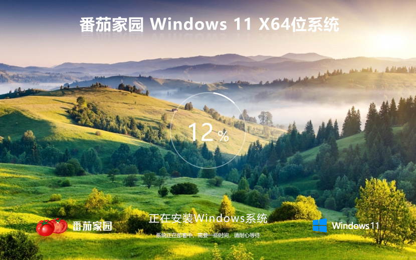 番茄花园x64企业版 Windows11重装版下载 永久激活 联想电脑专用下载