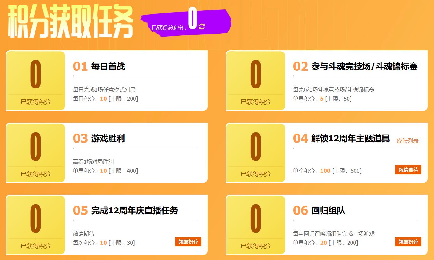 英雄联盟12周年战斗之夜活动怎么玩？LOL12周年庆战斗之夜宝箱积分快速获取方法