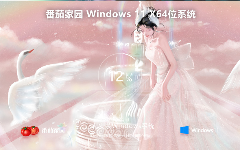 windows11家庭版下载 番茄花园64位系统 官网镜像下载 华硕电脑专用