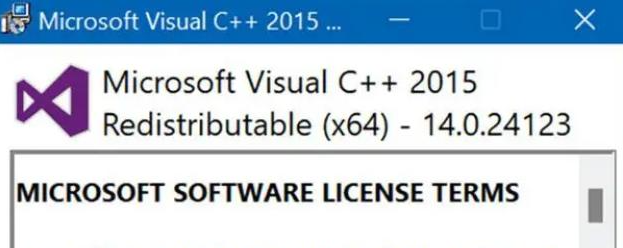由于找不到vcomp140.dll无法继续执行代码解决方法