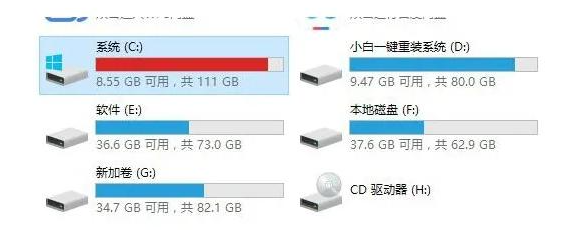 电脑清理c盘清理全教程，c盘彻底清理所有垃圾方法