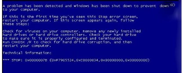 电脑出现蓝屏英文要怎么解决？电脑出现蓝屏英文修复方法